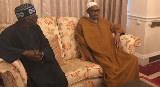 Buhari Meets Tinubu In London