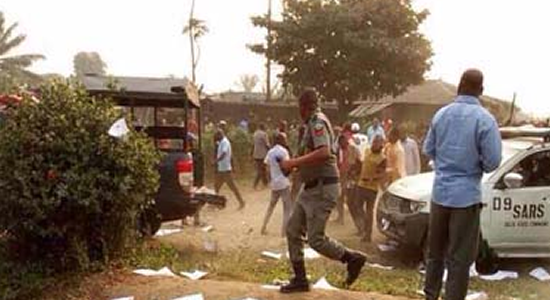 Delta LG Polls Turn Violent As Protesters Set SIEC Office Ablaze, Electoral Staff Dies