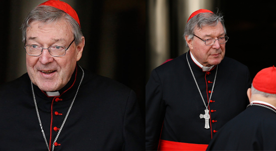 Vatican Treasurer and top adviser to Pope Francis, Cardinal George Pell