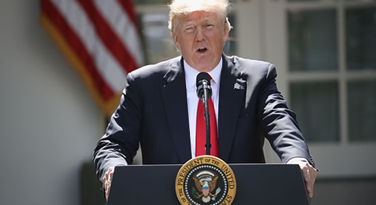 President Trump Calls Government Shutdown An Anniversary 'Present' From The Democrats