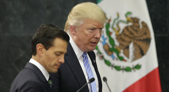 Trump, Mexican President Square Up Over Border Wall 