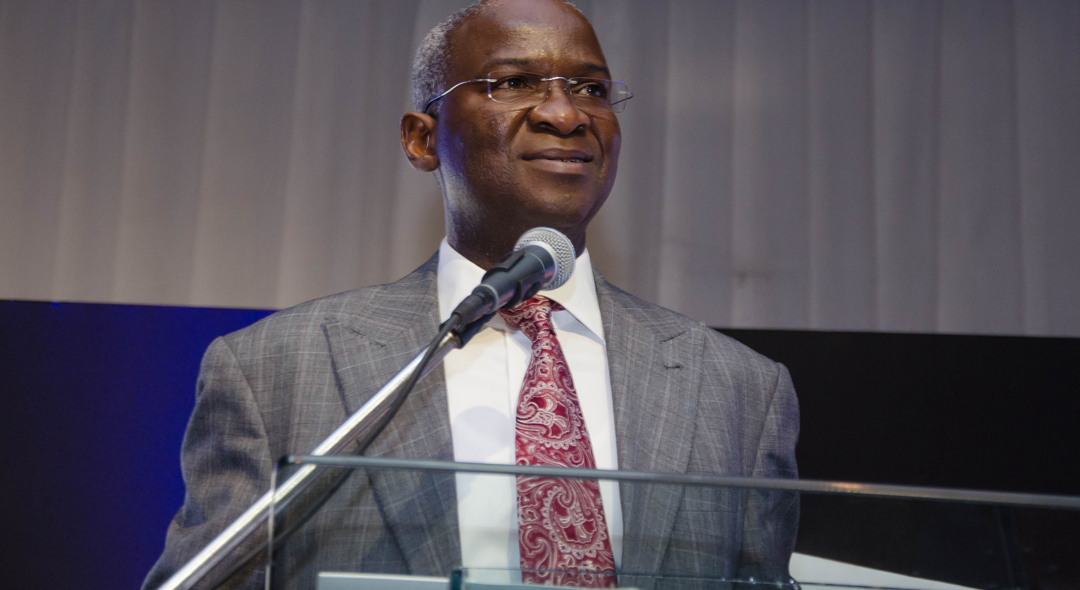 Minister for Power, Works and Housing, Mr. Babatunde Fashola