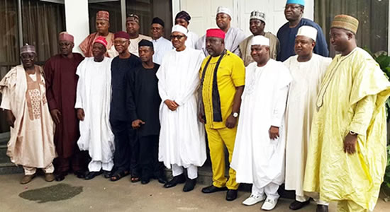 Why APC Governors Met With Buhari At The Villa