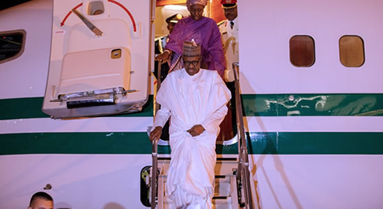 President Buhari Cuts Short Trip