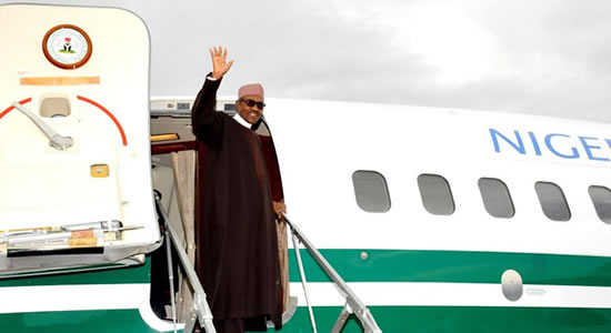 President Buhari Returns To Nigeria After Paris Summit