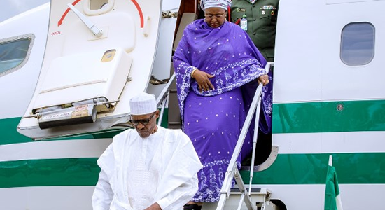 President Buhari Returns To Abuja