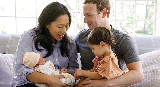 Mark Zuckerberg Welcomes Second Daughter In Facebook Post