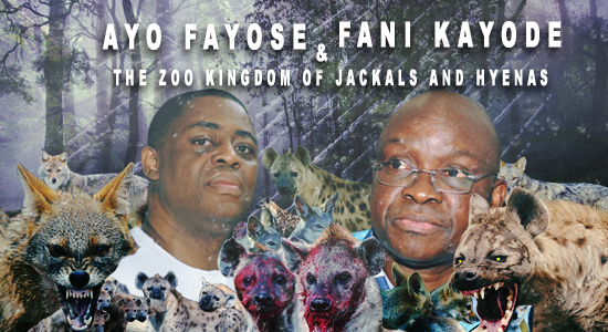Ayo Fayose and Fani Kayode