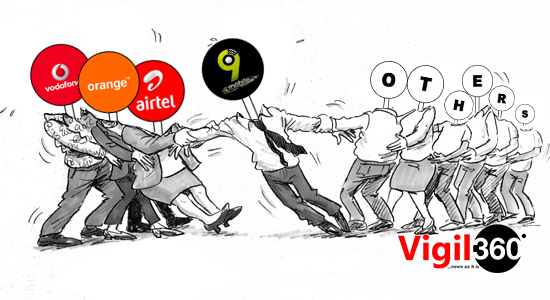 Airtel, Orange, Vodafone
