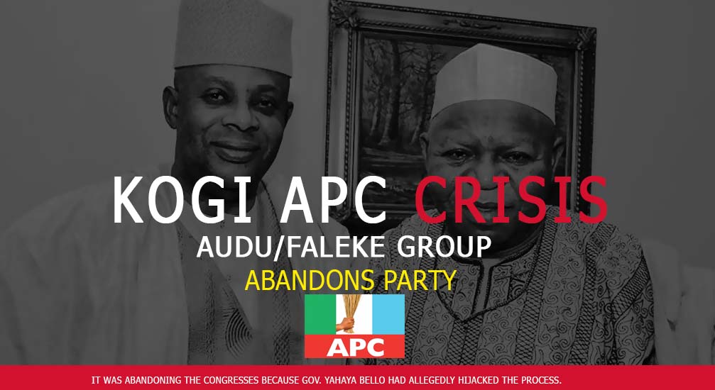 Kogi APC Crisis: Audu/Faleke Group Abandons Party