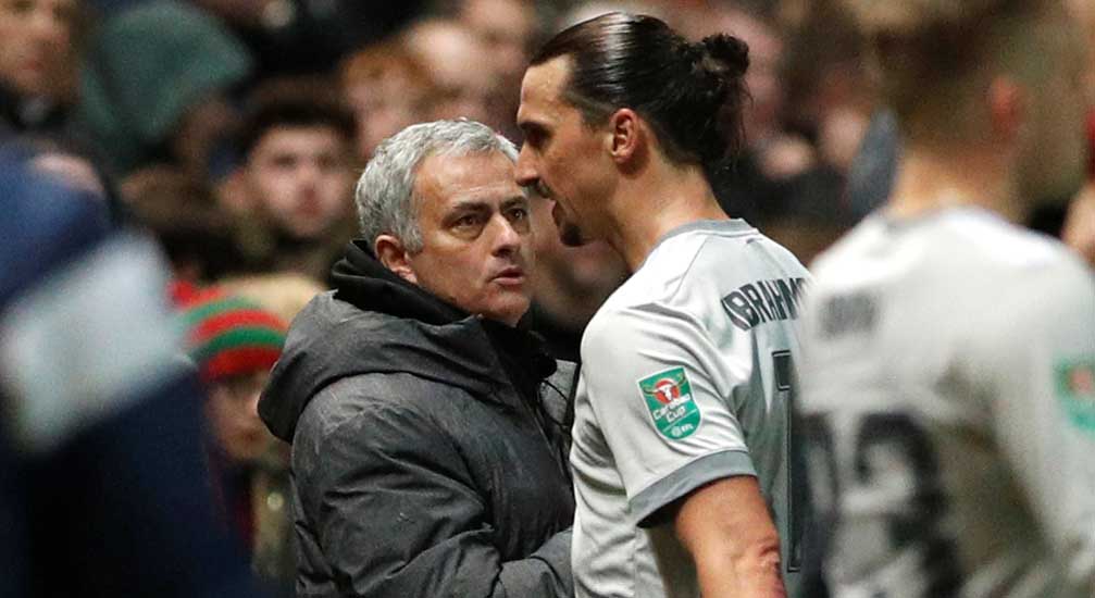 Zlatan Ibrahimovic Speaks On Mourihno's Mentality Ahead Of Manchester Derby 