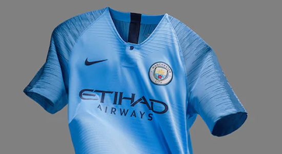 Man City Unveils Home Kit For 2018/19 Season